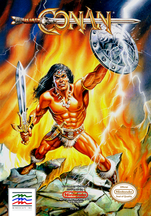 Conan (USA) box art